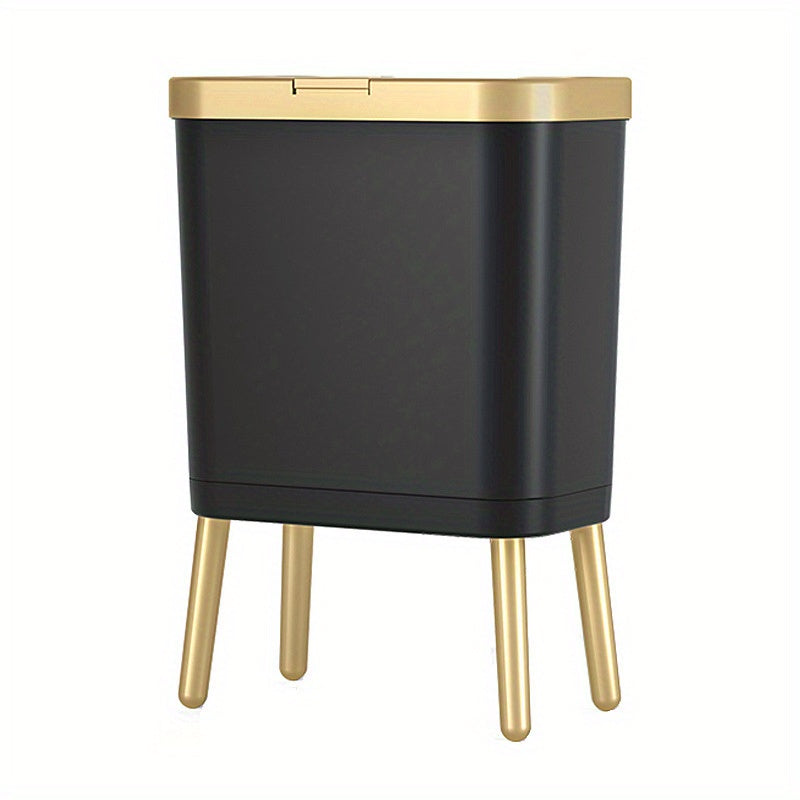 Ember Oak & Co. 15L Odour-Sealing Kitchen Trash Can with Lid