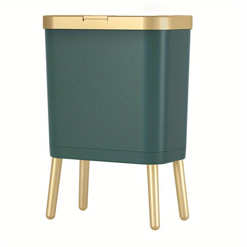 Ember Oak & Co. 15L Odour-Sealing Kitchen Trash Can with Lid