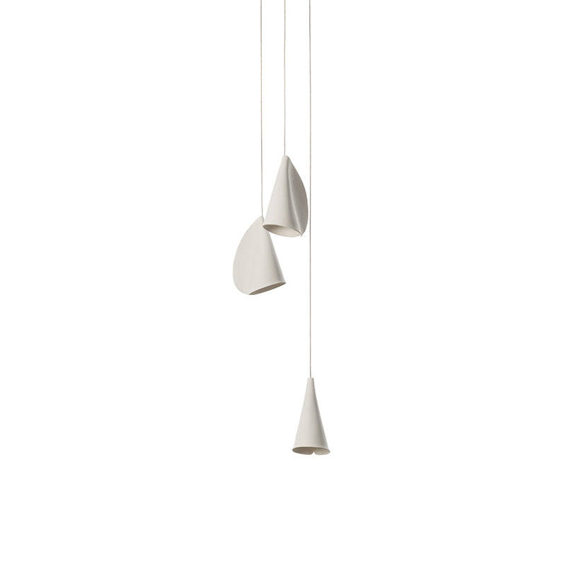 Ember Oak & Co. 21 Thin Porcelain Pendant Lamp — Dimmable LED
