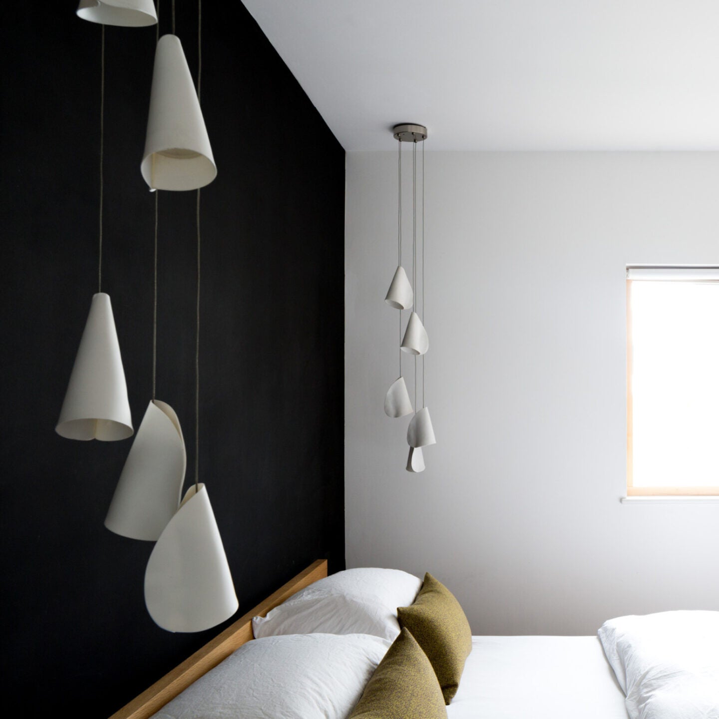 Ember Oak & Co. 21 Thin Porcelain Pendant Lamp — Dimmable LED