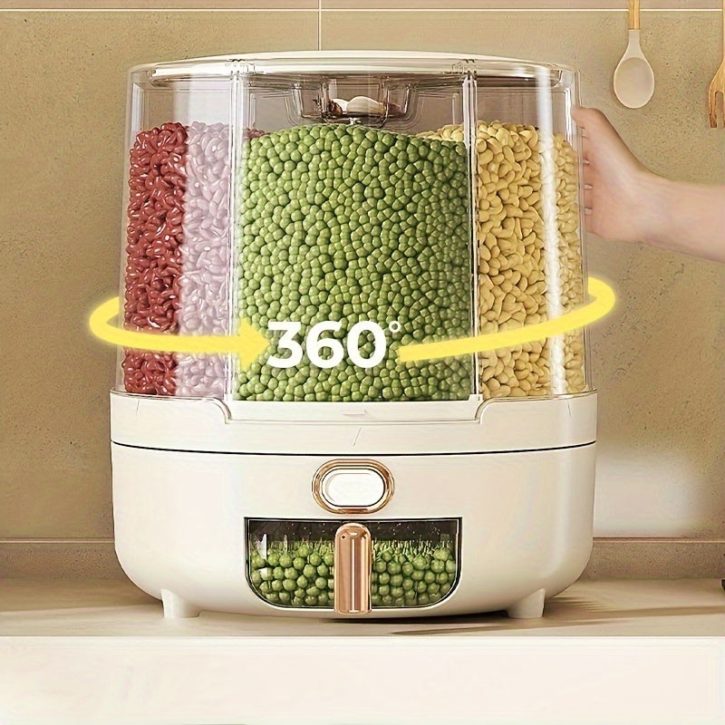 Ember Oak & Co. Rotating Airtight Grain Storage Container