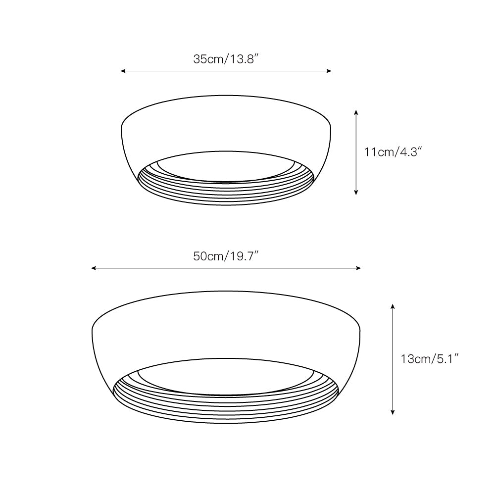 Ember Oak & Co. AFX Duncan Ceiling Light — Dimmable LED