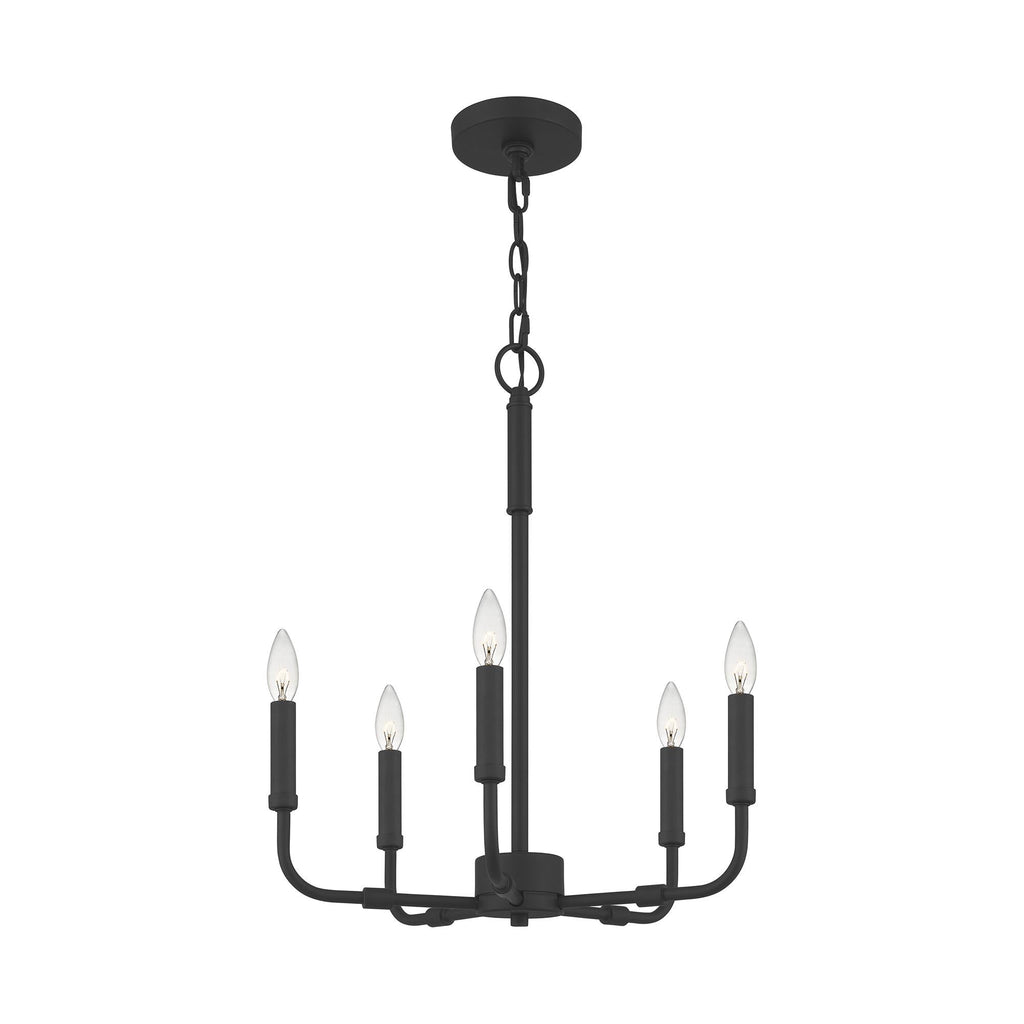 Ember Oak & Co. Abner Chandelier — Solid Brass Finish