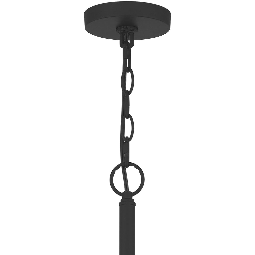 Ember Oak & Co. Abner Chandelier — Solid Brass Finish