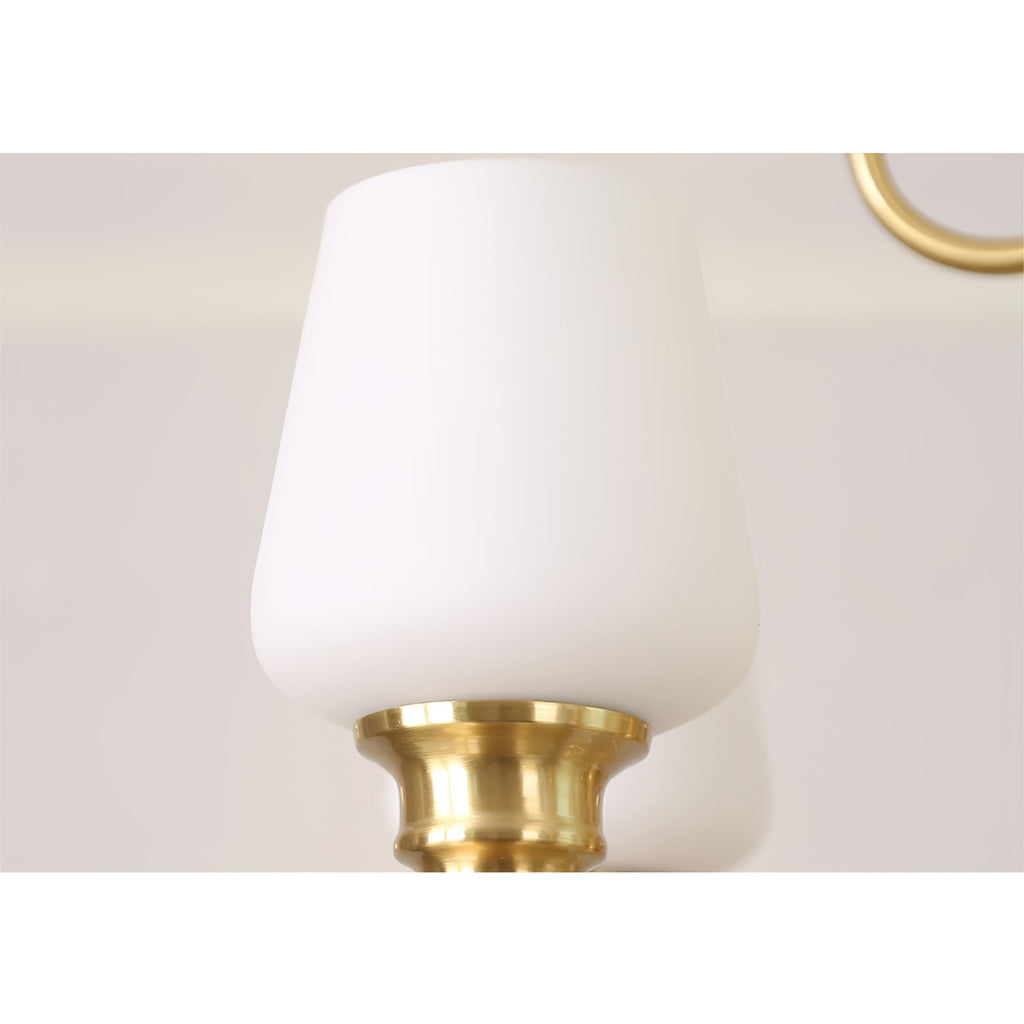 Ember Oak & Co. Abrahamson Shaded Tiered Chandelier