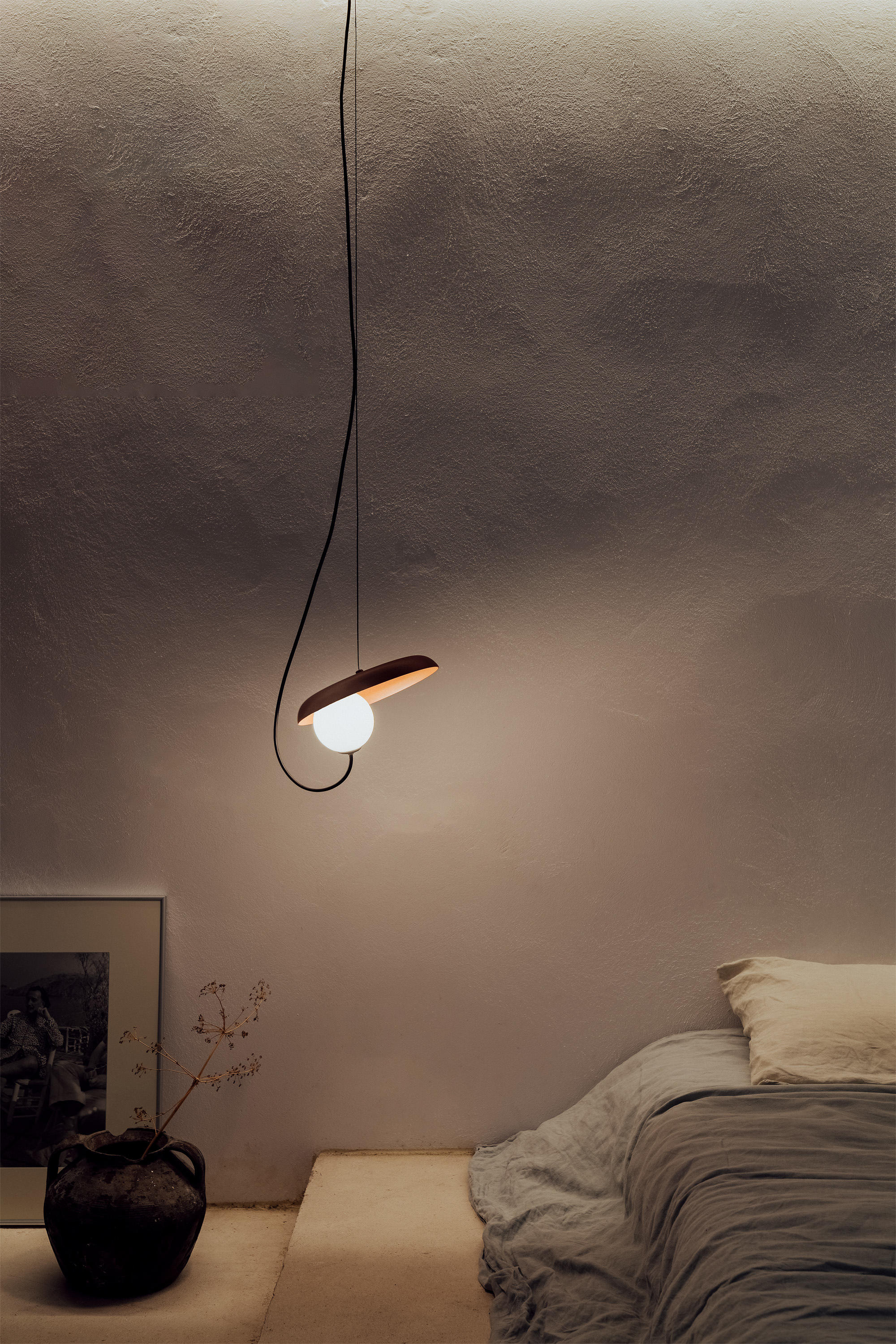 Ember Oak & Co. Acoustic Disc Pendant Lamp — Glass Design