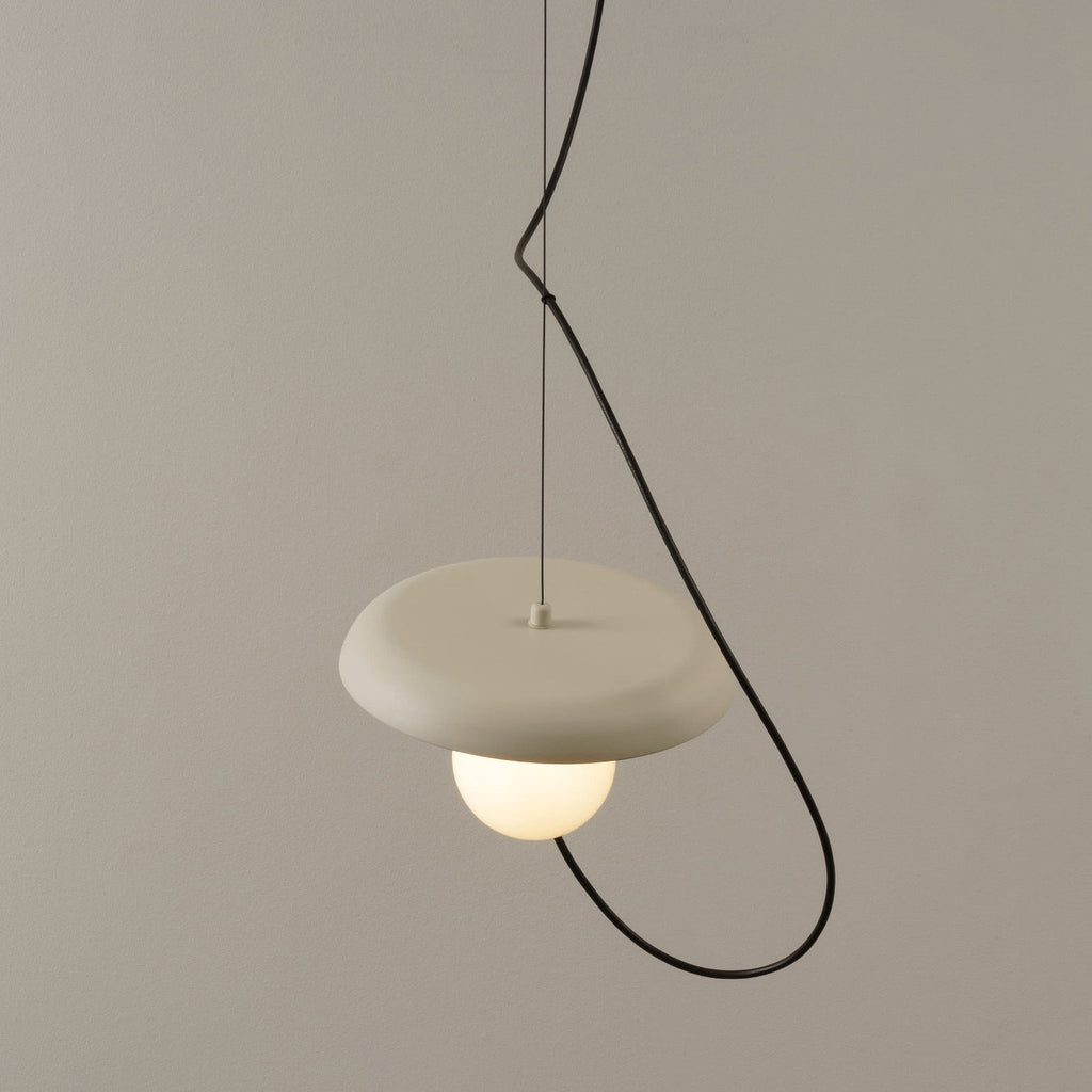 Ember Oak & Co. Acoustic Disc Pendant Lamp — Glass Design