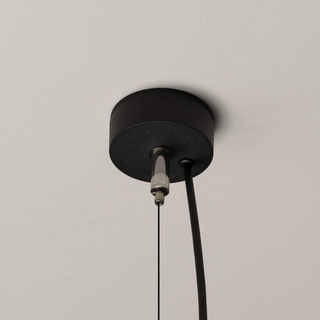 Ember Oak & Co. Acoustic Disc Pendant Lamp — Glass Design