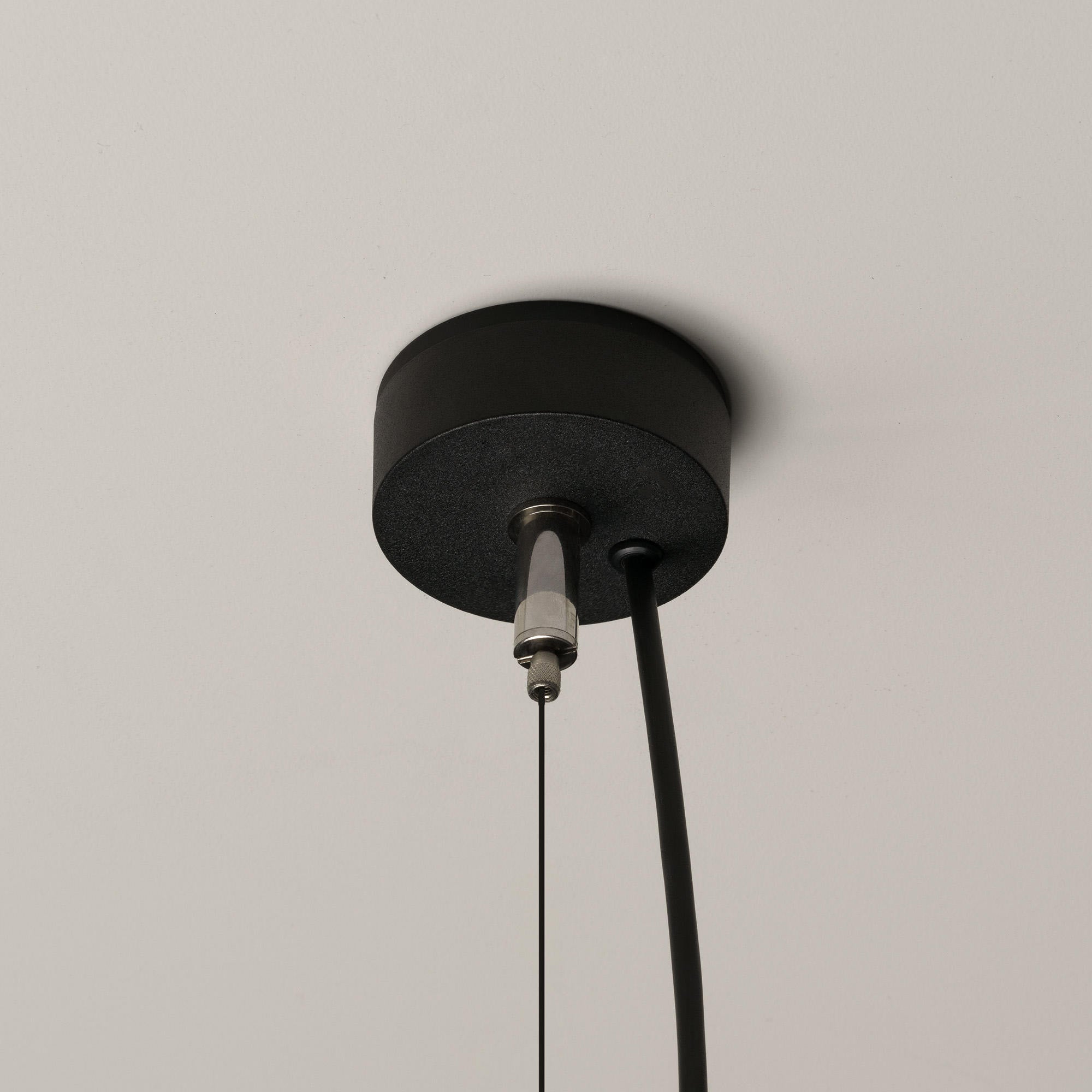 Ember Oak & Co. Acoustic Disc Pendant Lamp — Glass Design