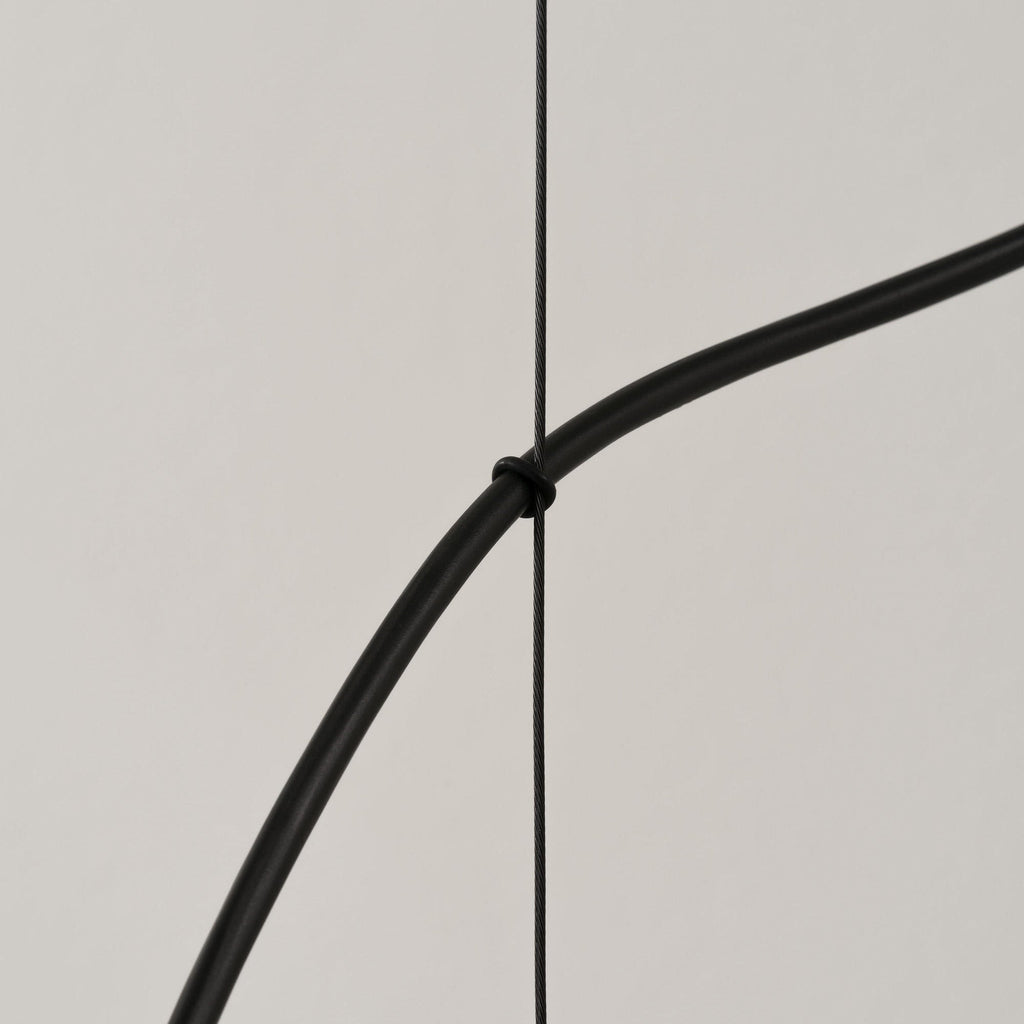 Ember Oak & Co. Acoustic Disc Pendant Lamp — Glass Design