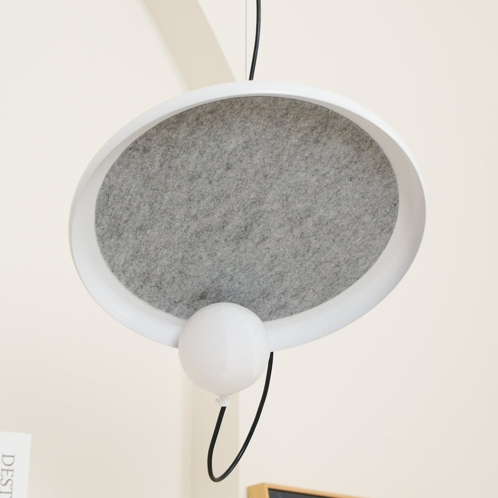 Ember Oak & Co. Acoustic Disc Pendant Lamp — Glass Design