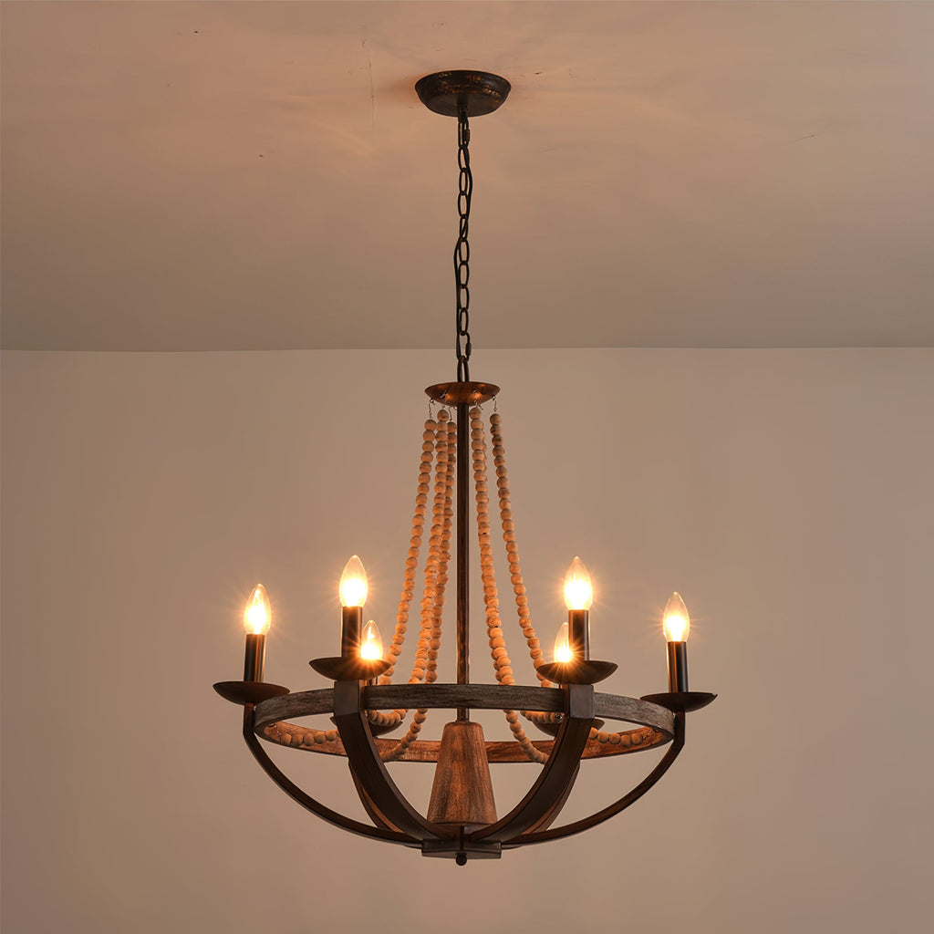 Ember Oak & Co. Adan Chandelier — Metal Design