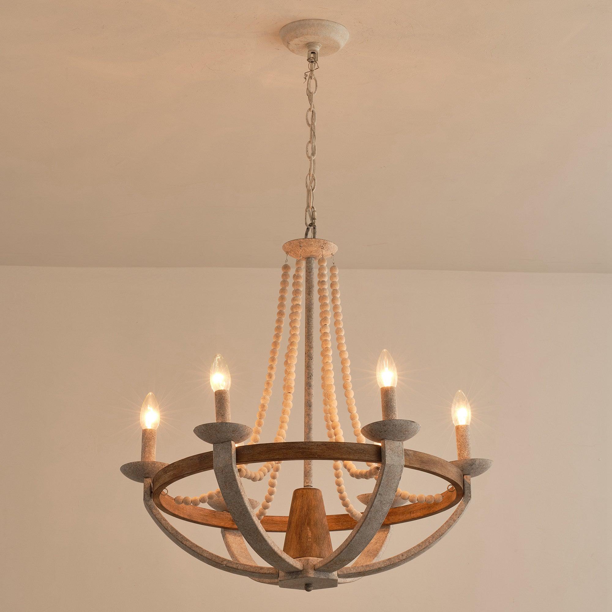 Ember Oak & Co. Adan Chandelier — Metal Design