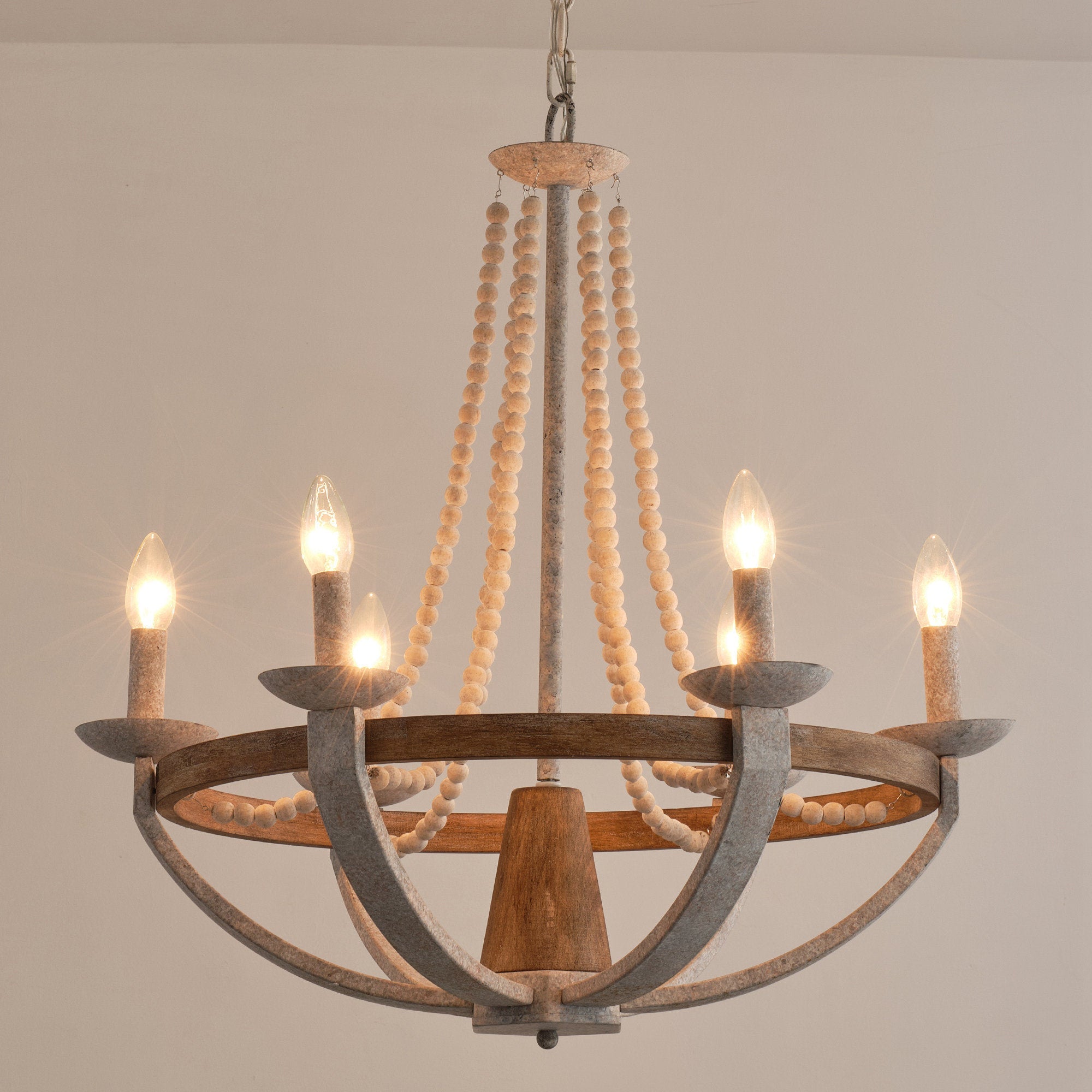 Ember Oak & Co. Adan Chandelier — Metal Design