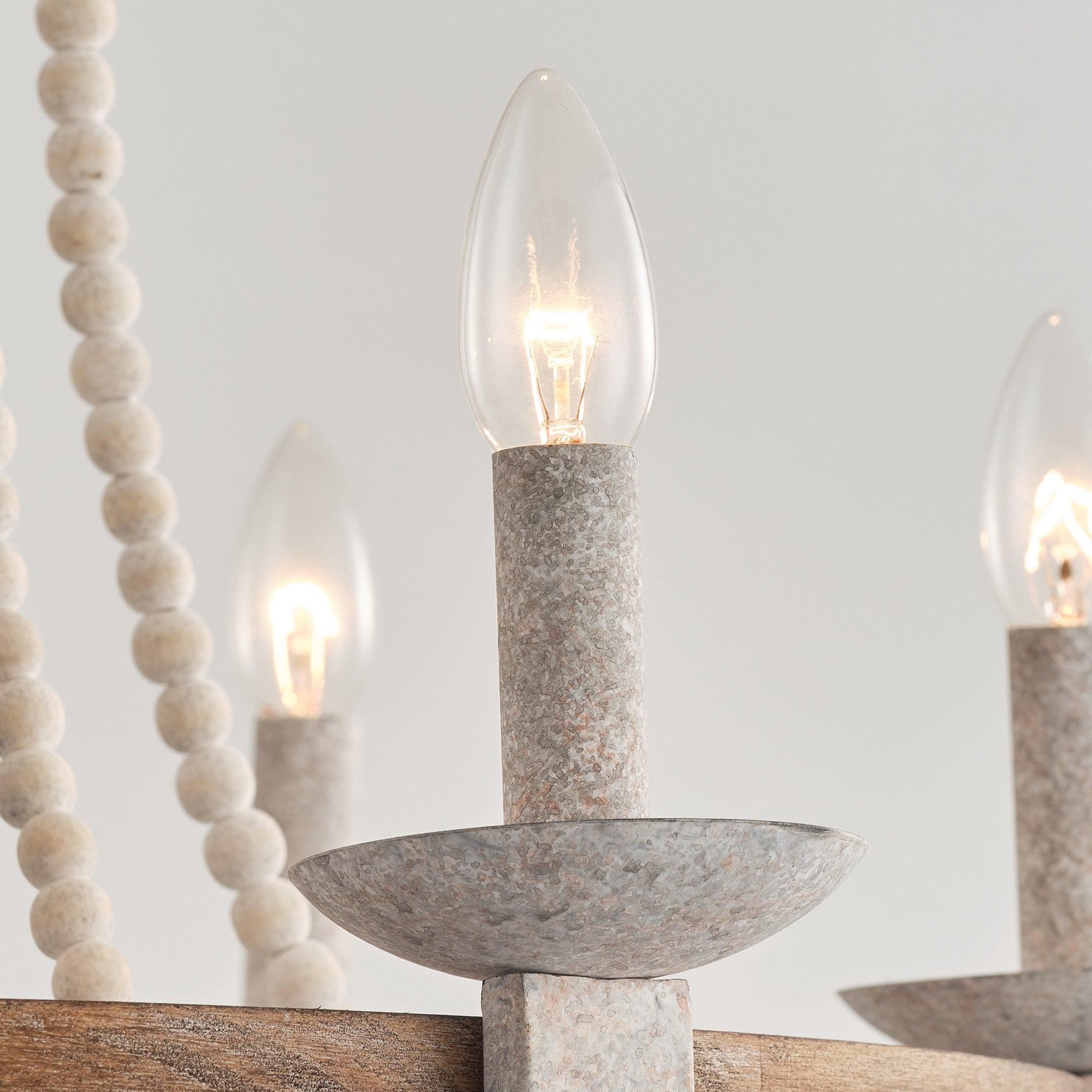 Ember Oak & Co. Adan Chandelier — Metal Design