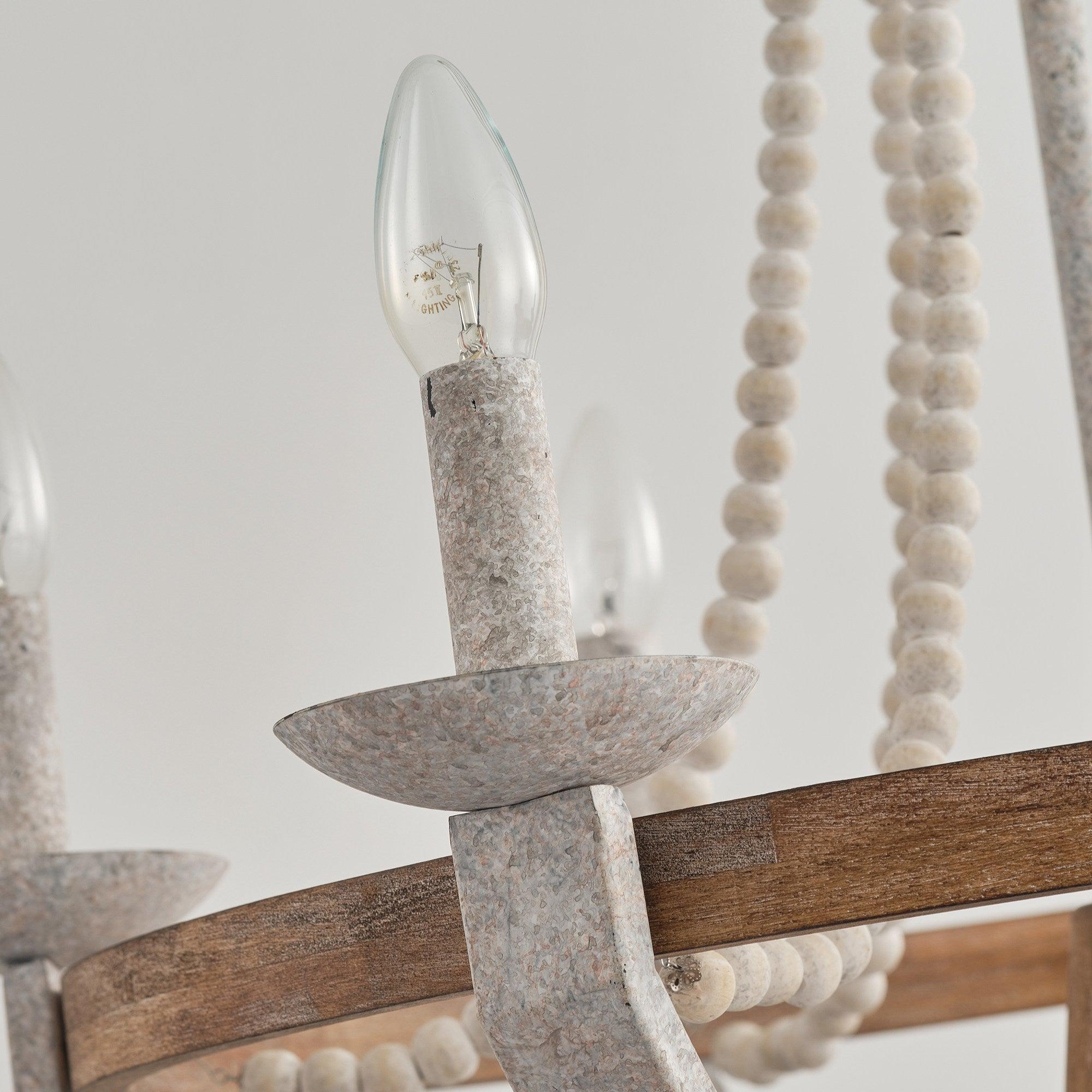 Ember Oak & Co. Adan Chandelier — Metal Design