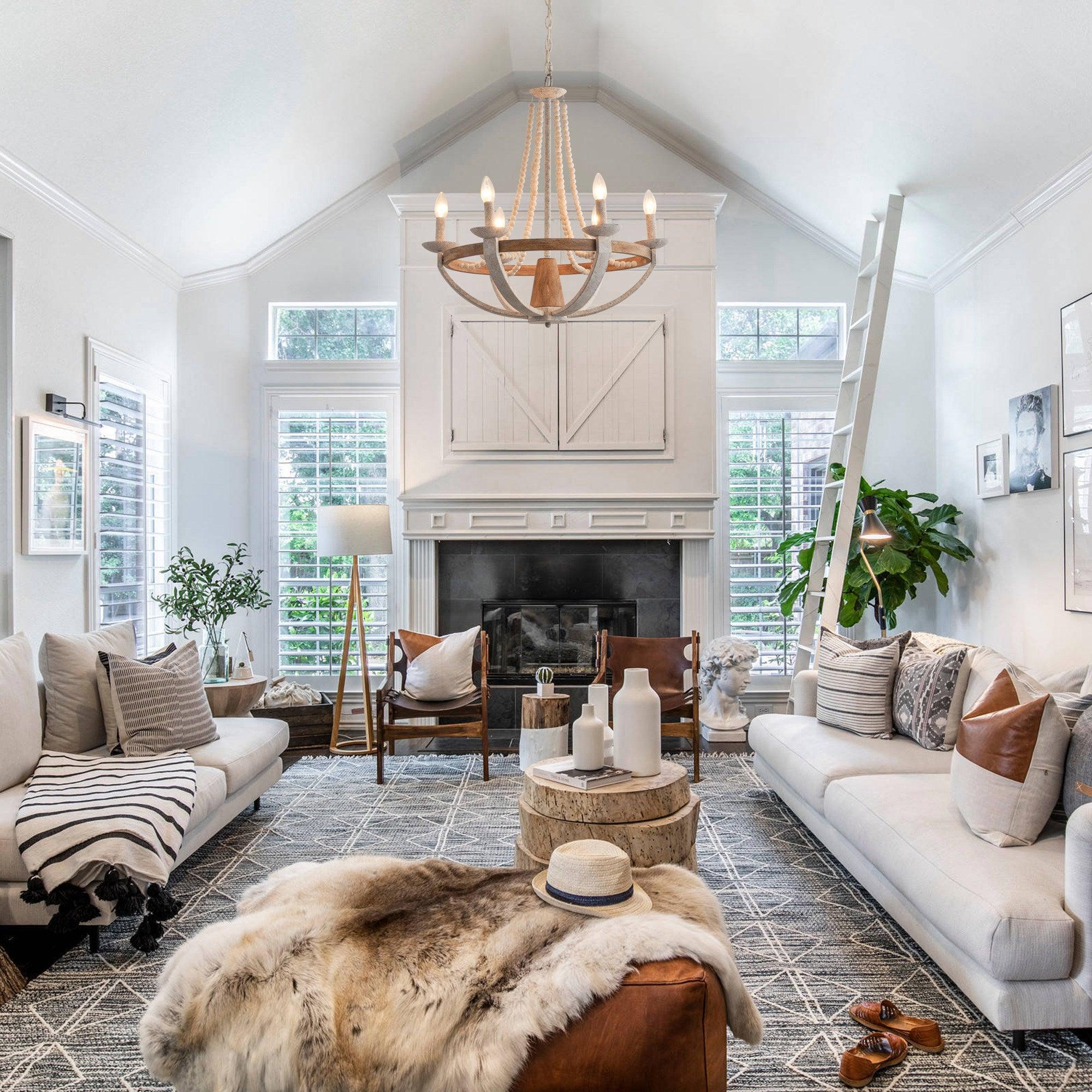 Ember Oak & Co. Adan Chandelier — Metal Design