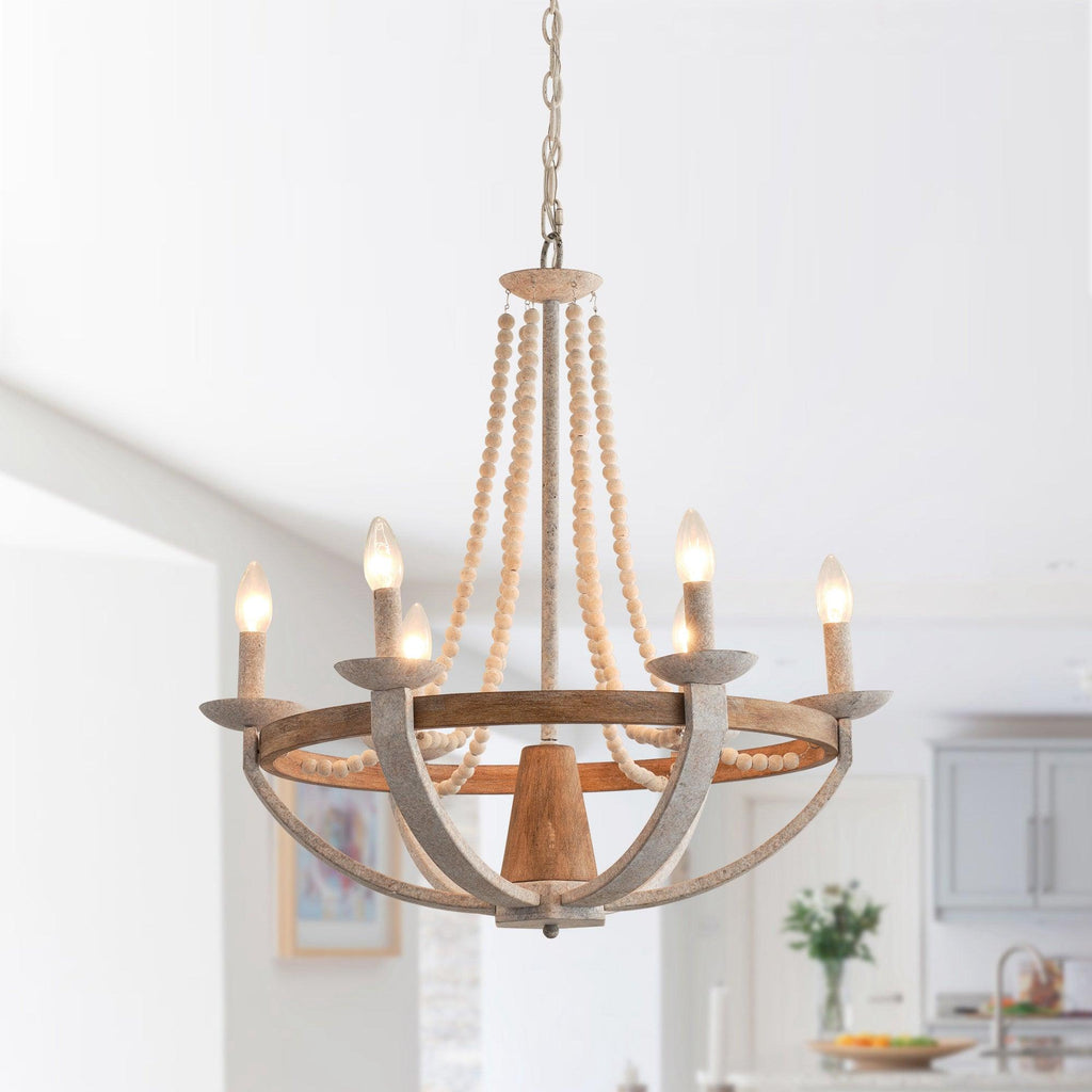 Ember Oak & Co. Adan Chandelier — Metal Design