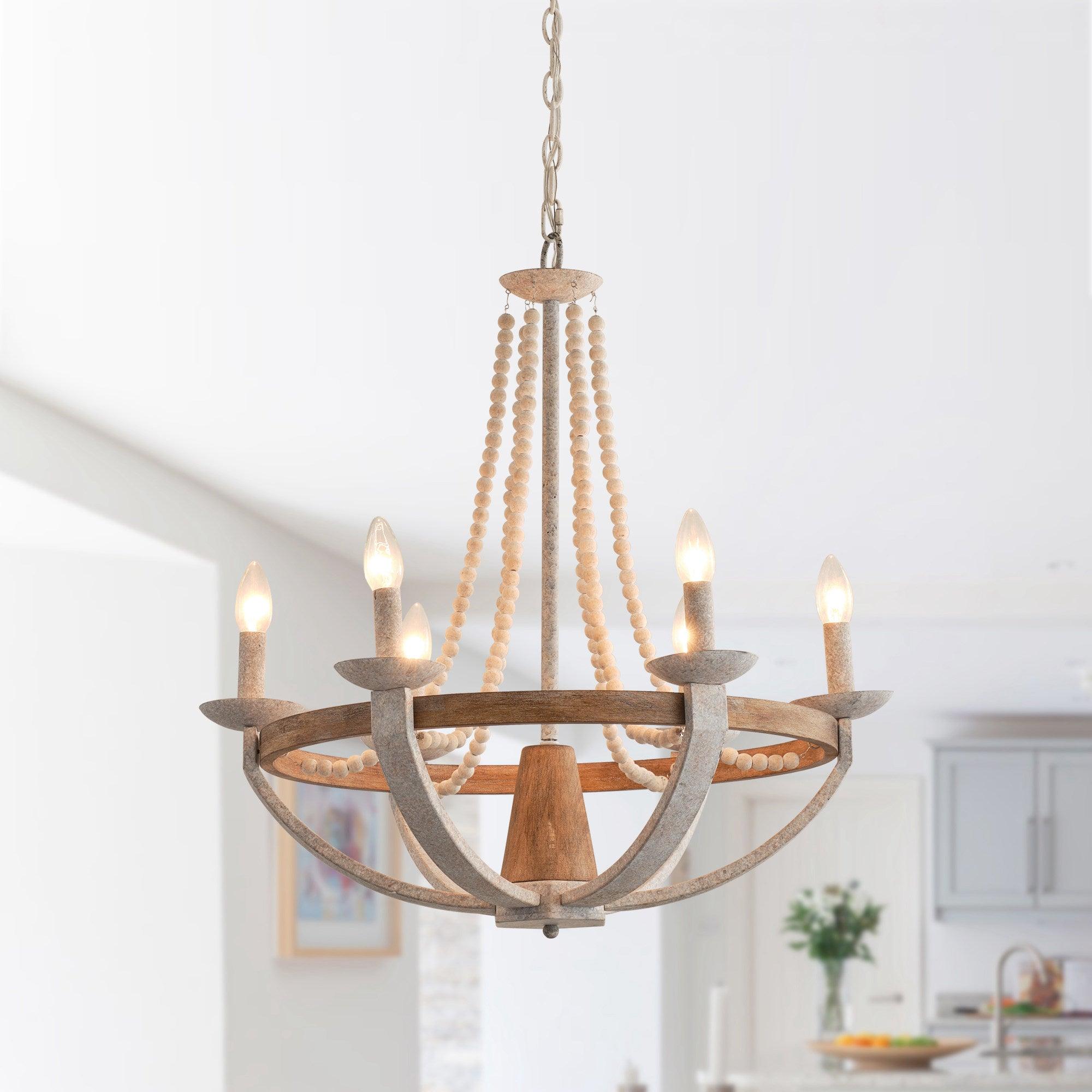Ember Oak & Co. Adan Chandelier — Metal Design
