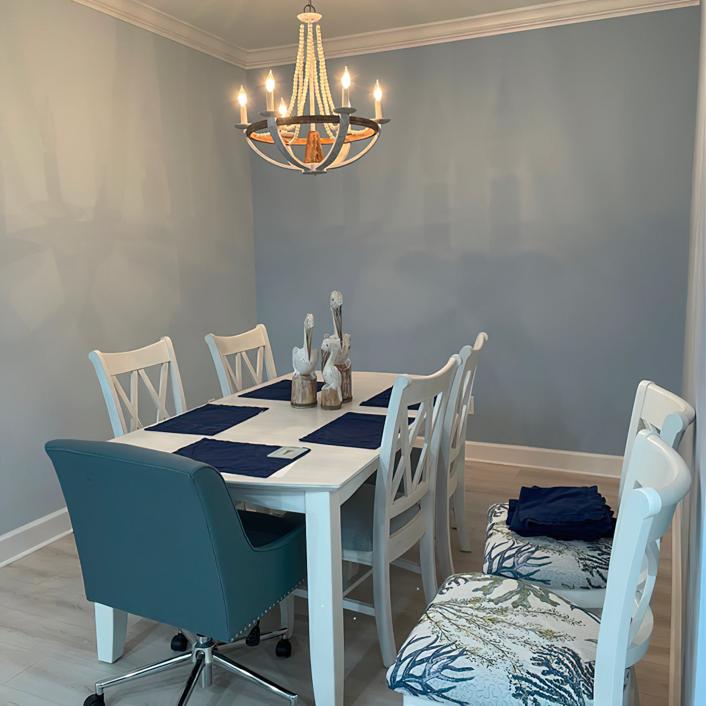 Ember Oak & Co. Adan Chandelier — Metal Design