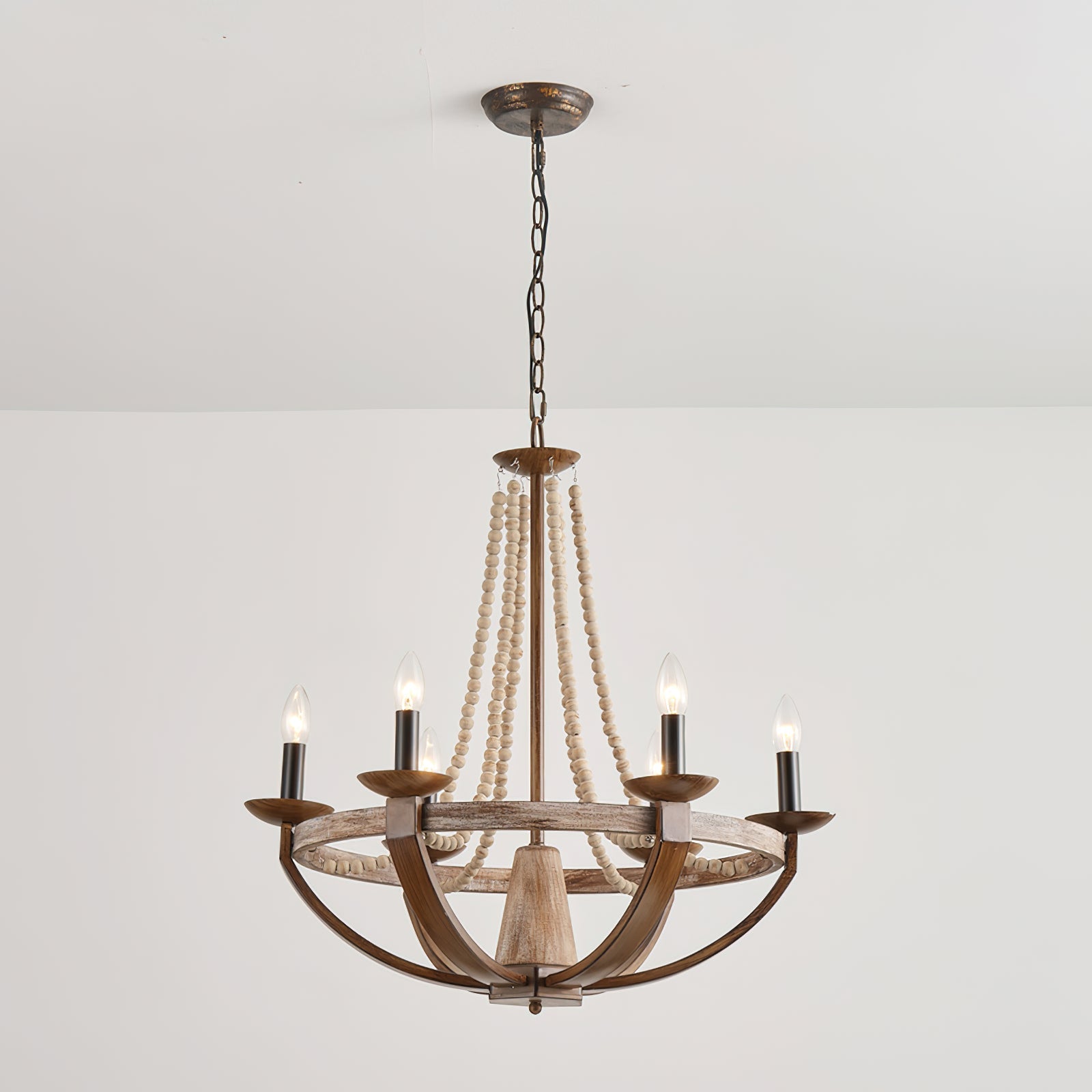 Ember Oak & Co. Adan Chandelier — Metal Design
