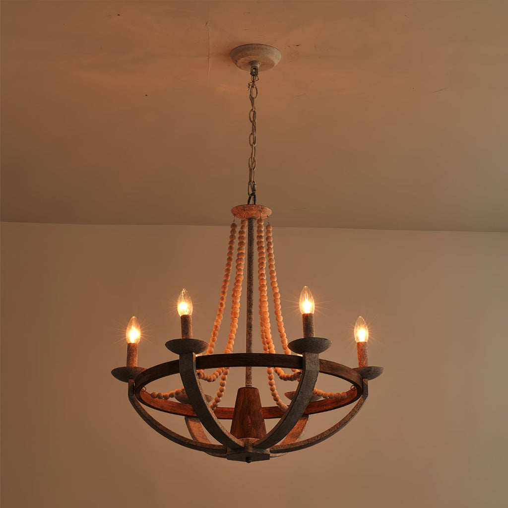 Ember Oak & Co. Adan Chandelier — Metal Design