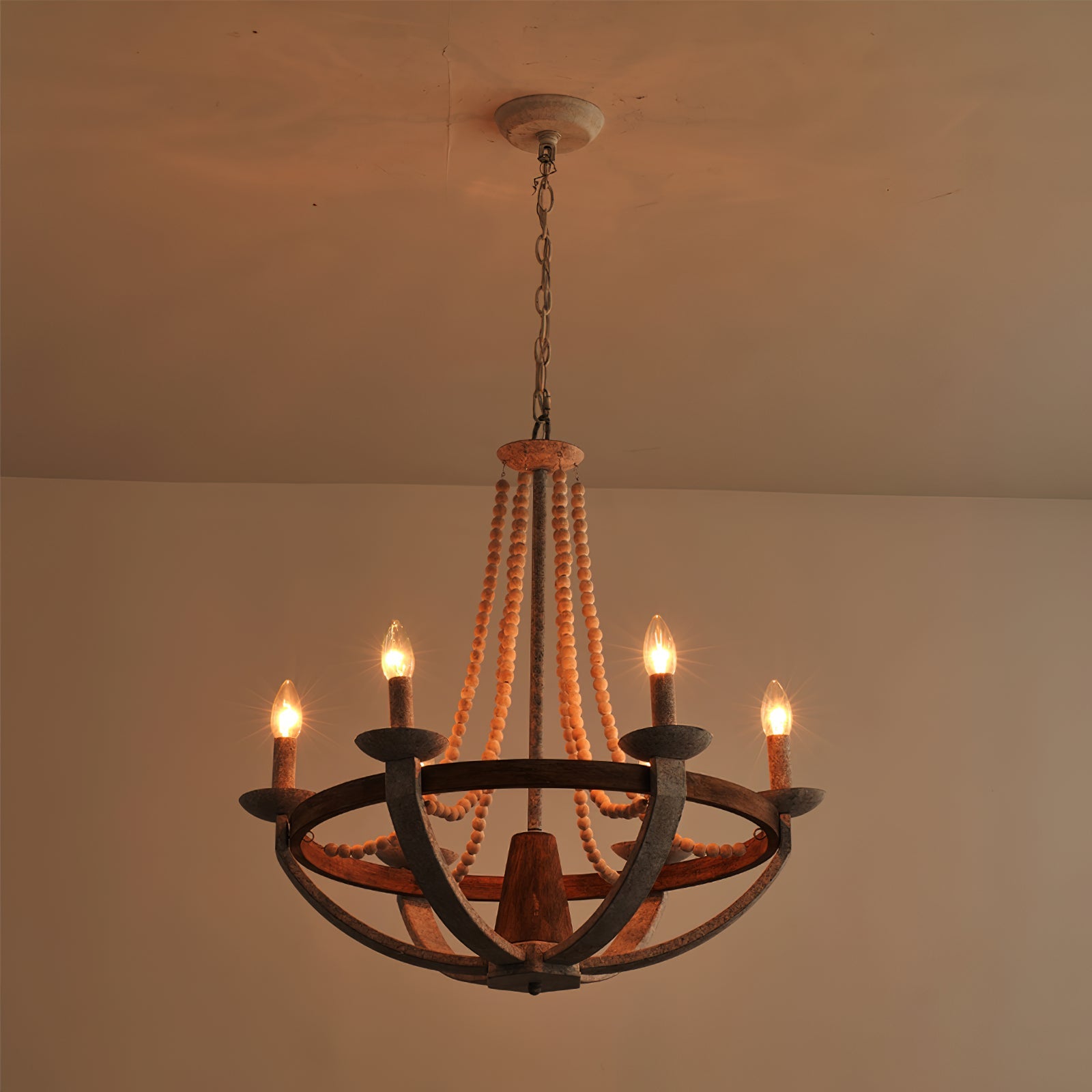 Ember Oak & Co. Adan Chandelier — Metal Design