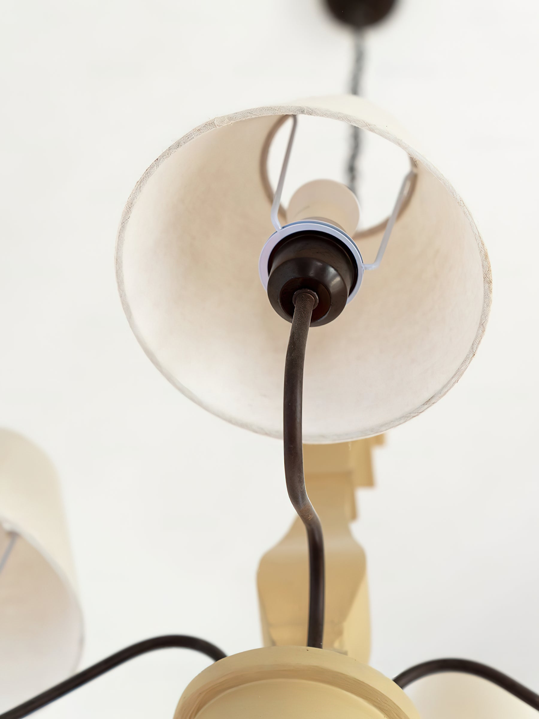 Ember Oak & Co. Adela Wood Chandelier — Metal Design