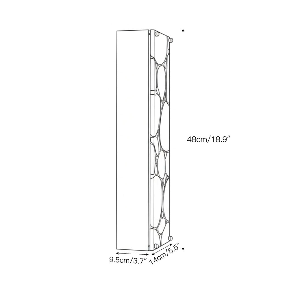 Ember Oak & Co. Adeline Alabaster Wall Lamp — Natural Alabaster Stone