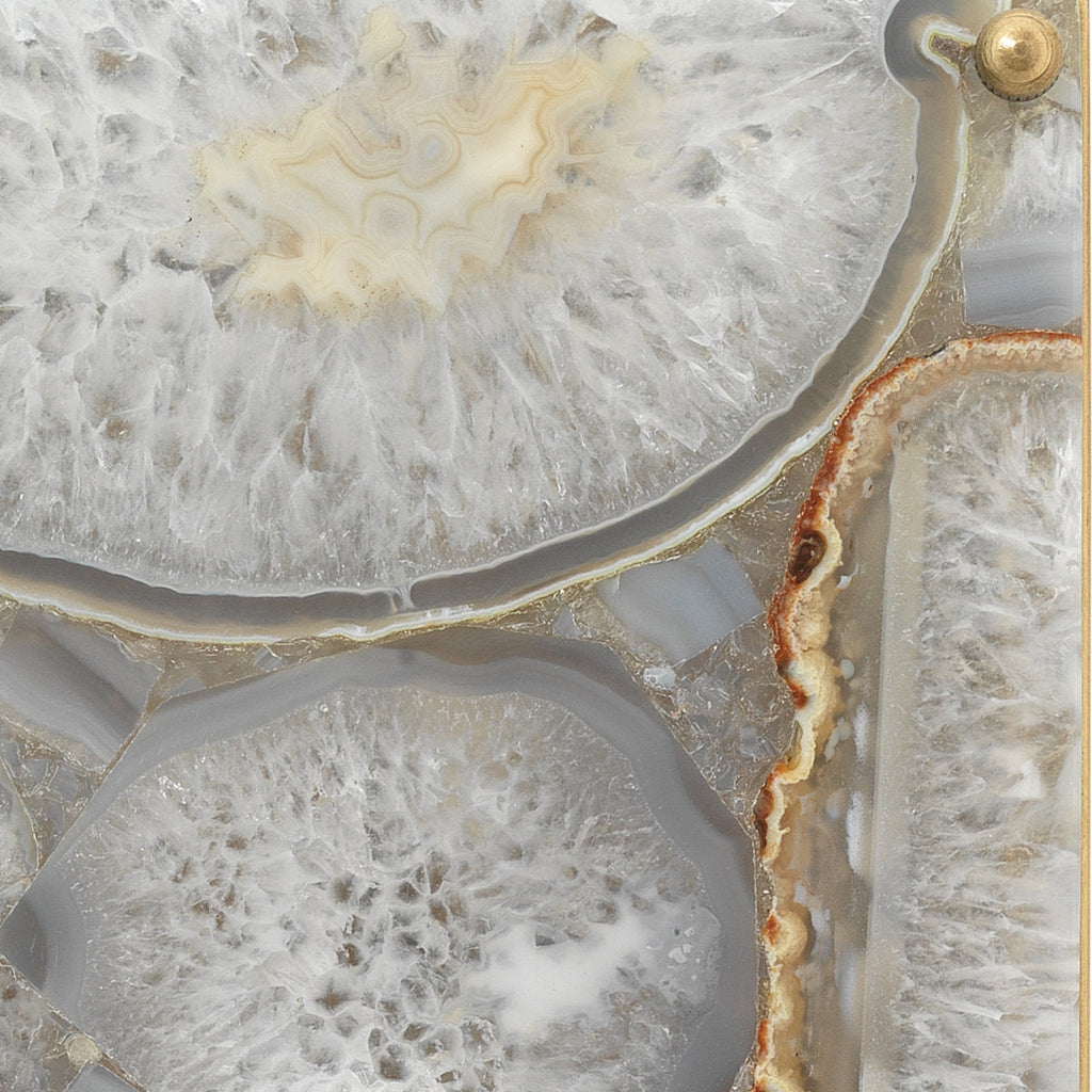 Ember Oak & Co. Adeline Alabaster Wall Lamp — Natural Alabaster Stone