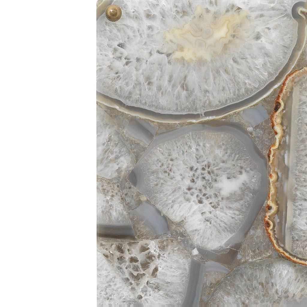 Ember Oak & Co. Adeline Alabaster Wall Lamp — Natural Alabaster Stone