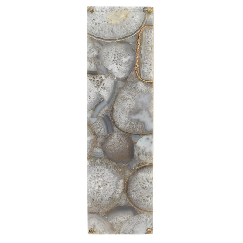 Ember Oak & Co. Adeline Alabaster Wall Lamp — Natural Alabaster Stone