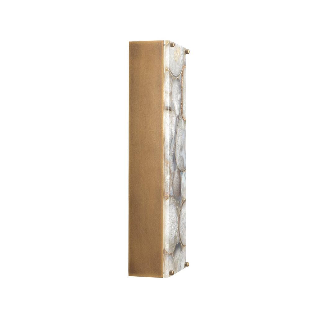Ember Oak & Co. Adeline Alabaster Wall Lamp — Natural Alabaster Stone