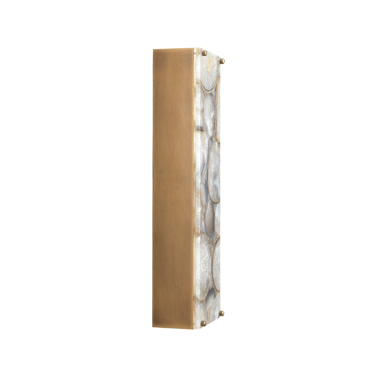 Ember Oak & Co. Adeline Alabaster Wall Lamp — Natural Alabaster Stone