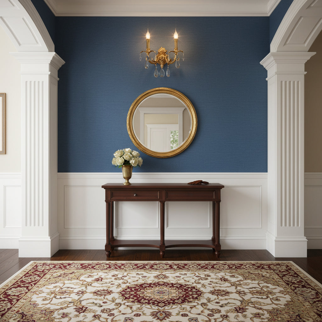 Ember Oak & Co. Adriana Brass Wall Lamp — Solid Brass Finish
