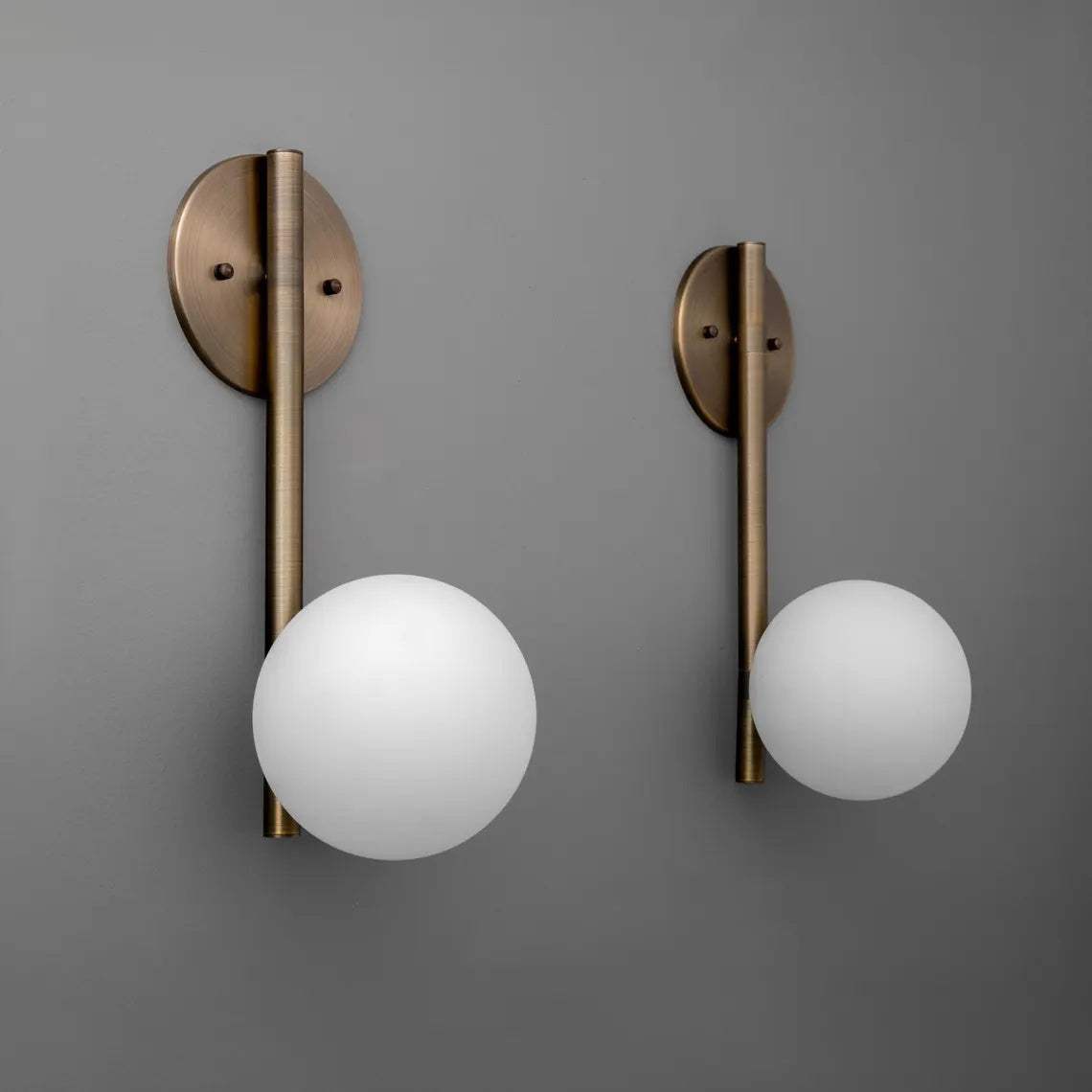 Ember Oak & Co. Adrion Wall Lamp — Natural Alabaster Stone