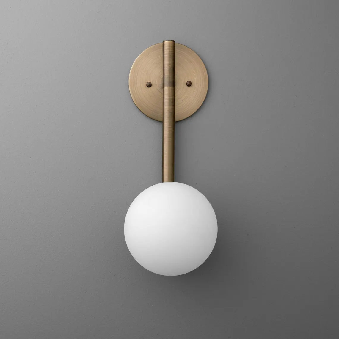 Ember Oak & Co. Adrion Wall Lamp — Natural Alabaster Stone