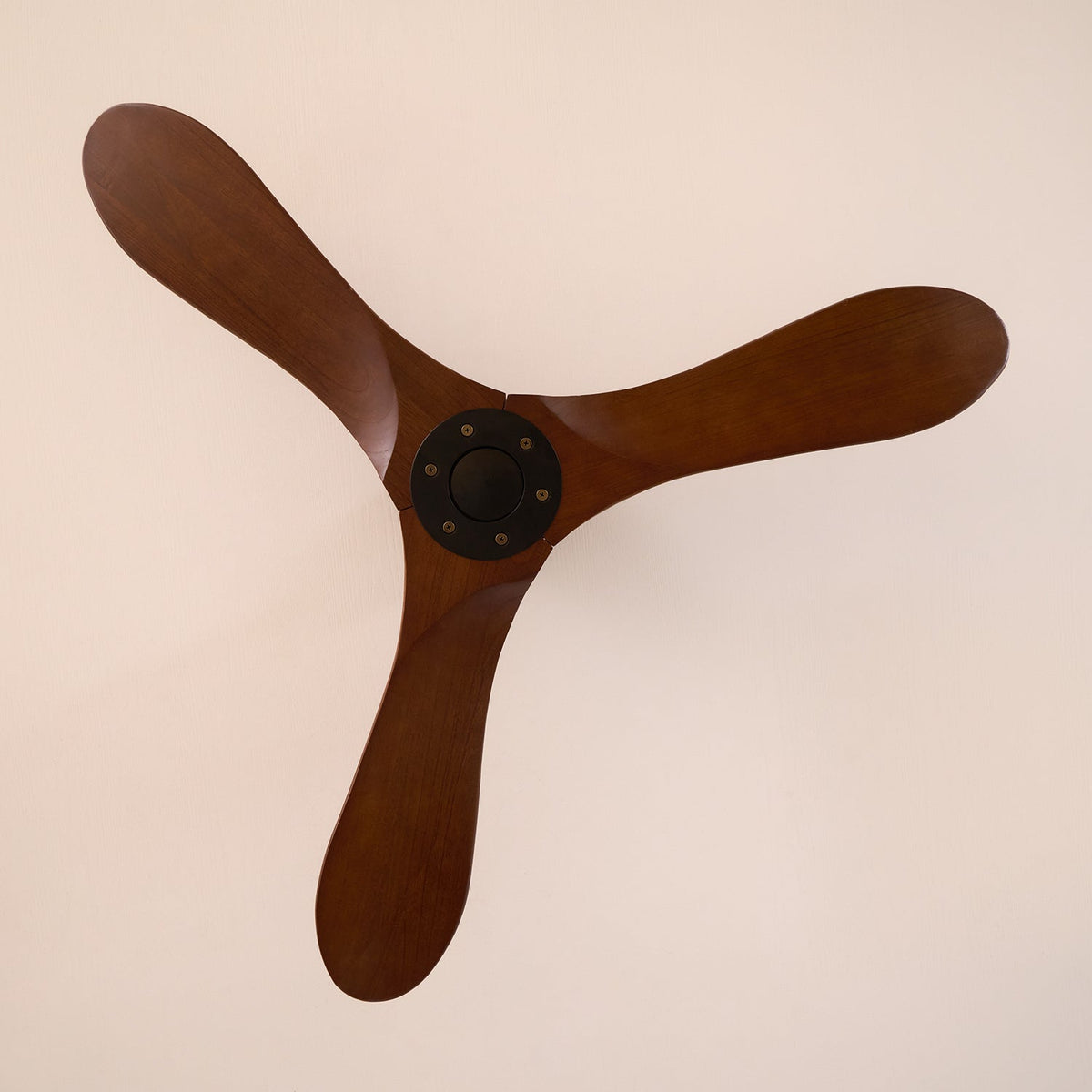 Ember Oak & Co. Aero Breeze 42" Brass Wood Ceiling Fan