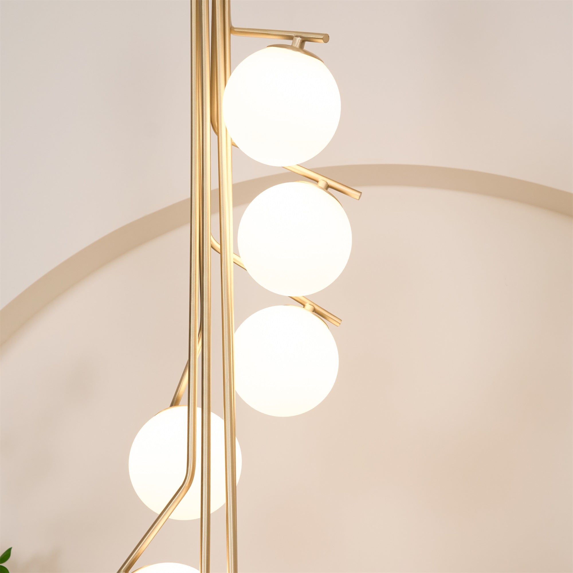 Ember Oak & Co. Ageet Pendant Light — Solid Brass Finish
