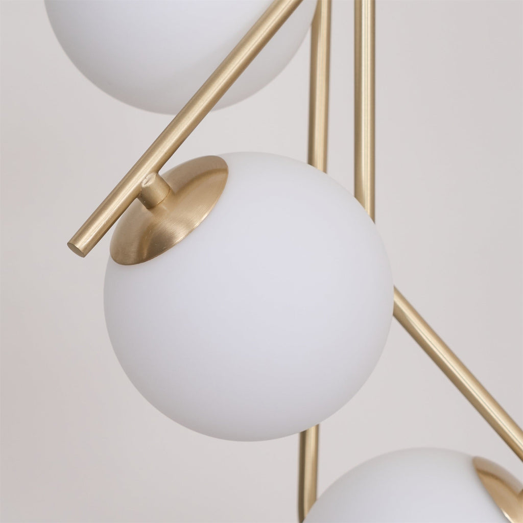 Ember Oak & Co. Ageet Pendant Light — Solid Brass Finish