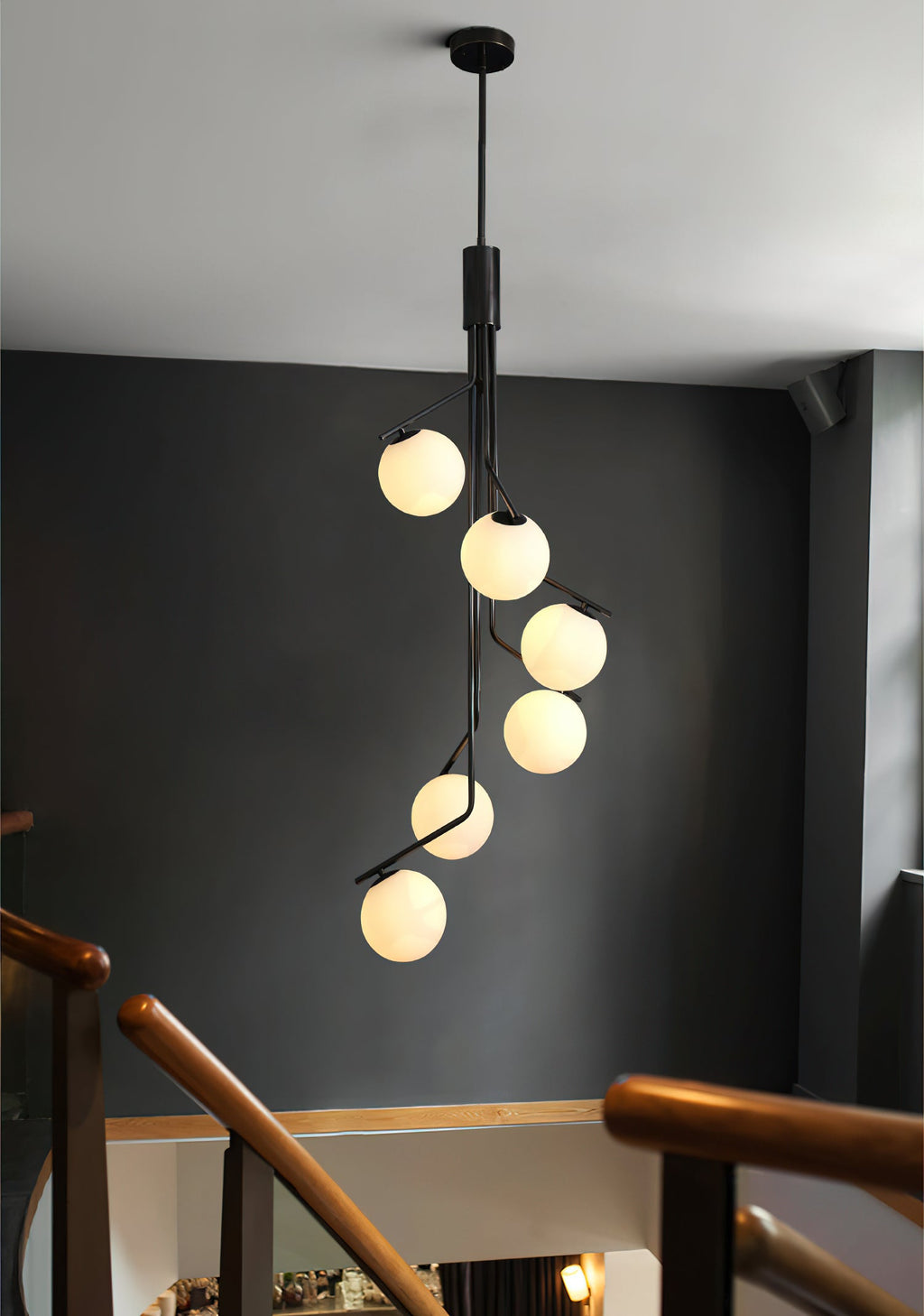 Ember Oak & Co. Ageet Pendant Light — Solid Brass Finish