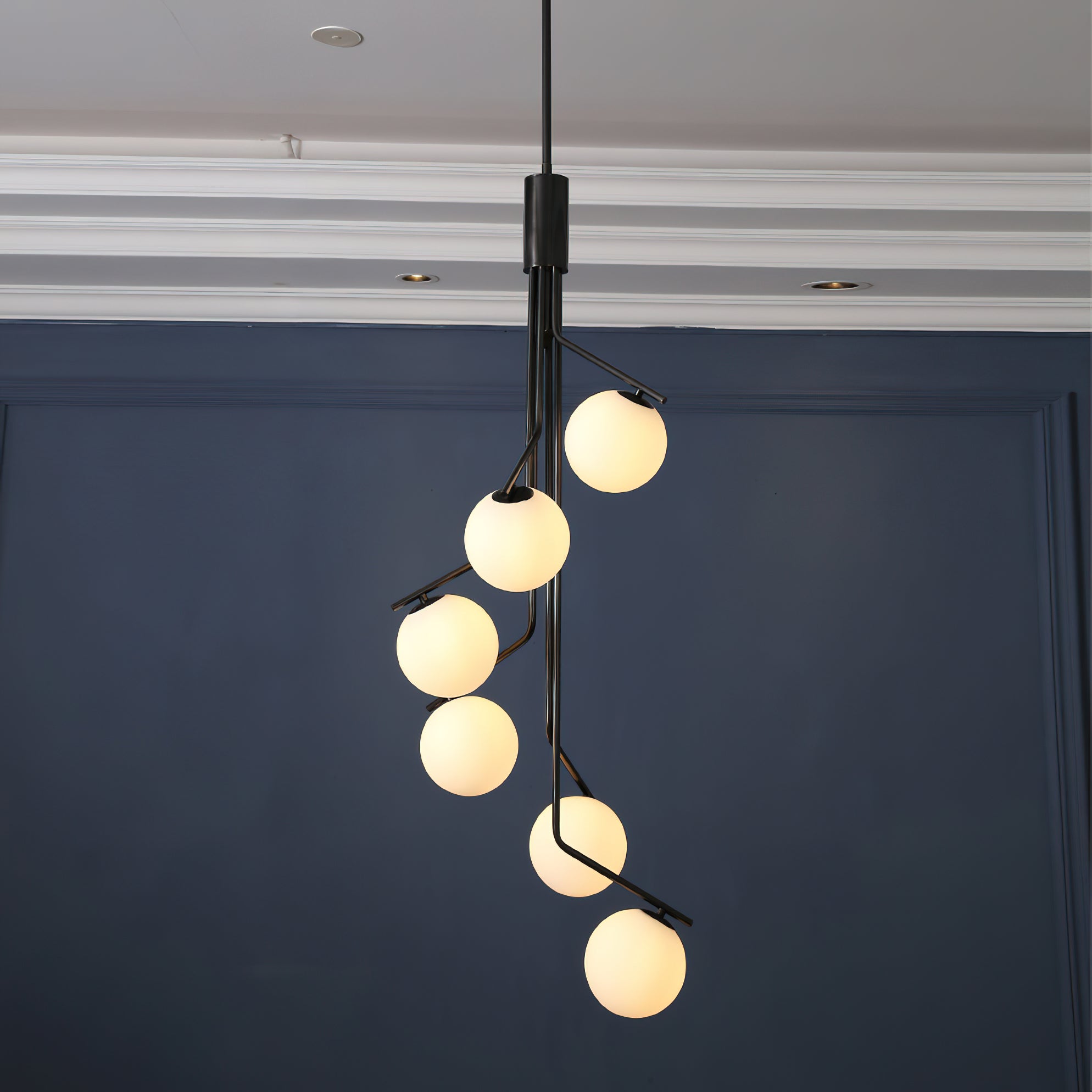 Ember Oak & Co. Ageet Pendant Light — Solid Brass Finish