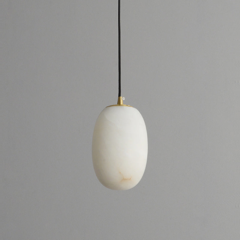 Ember Oak & Co. Alabaster Bedside Pendant Light