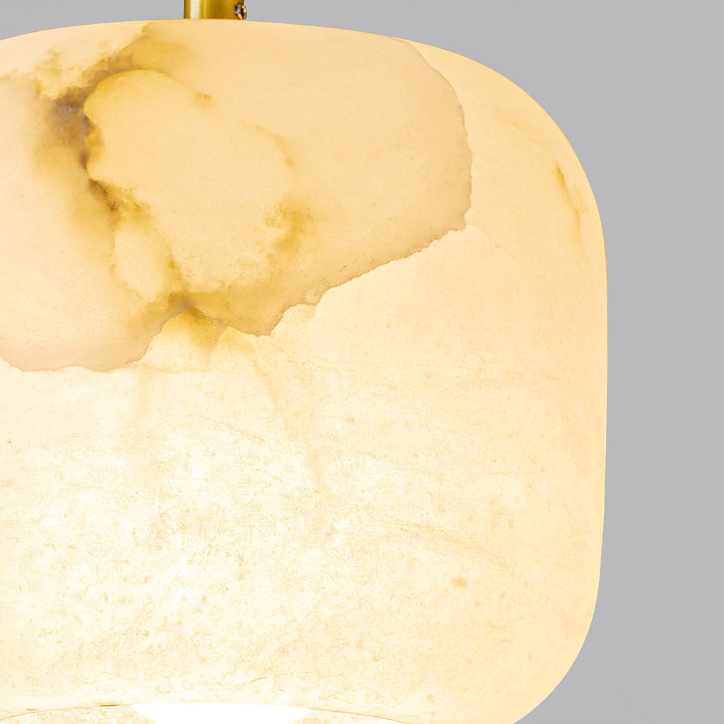 Ember Oak & Co. Alabaster Bedside Pendant Light