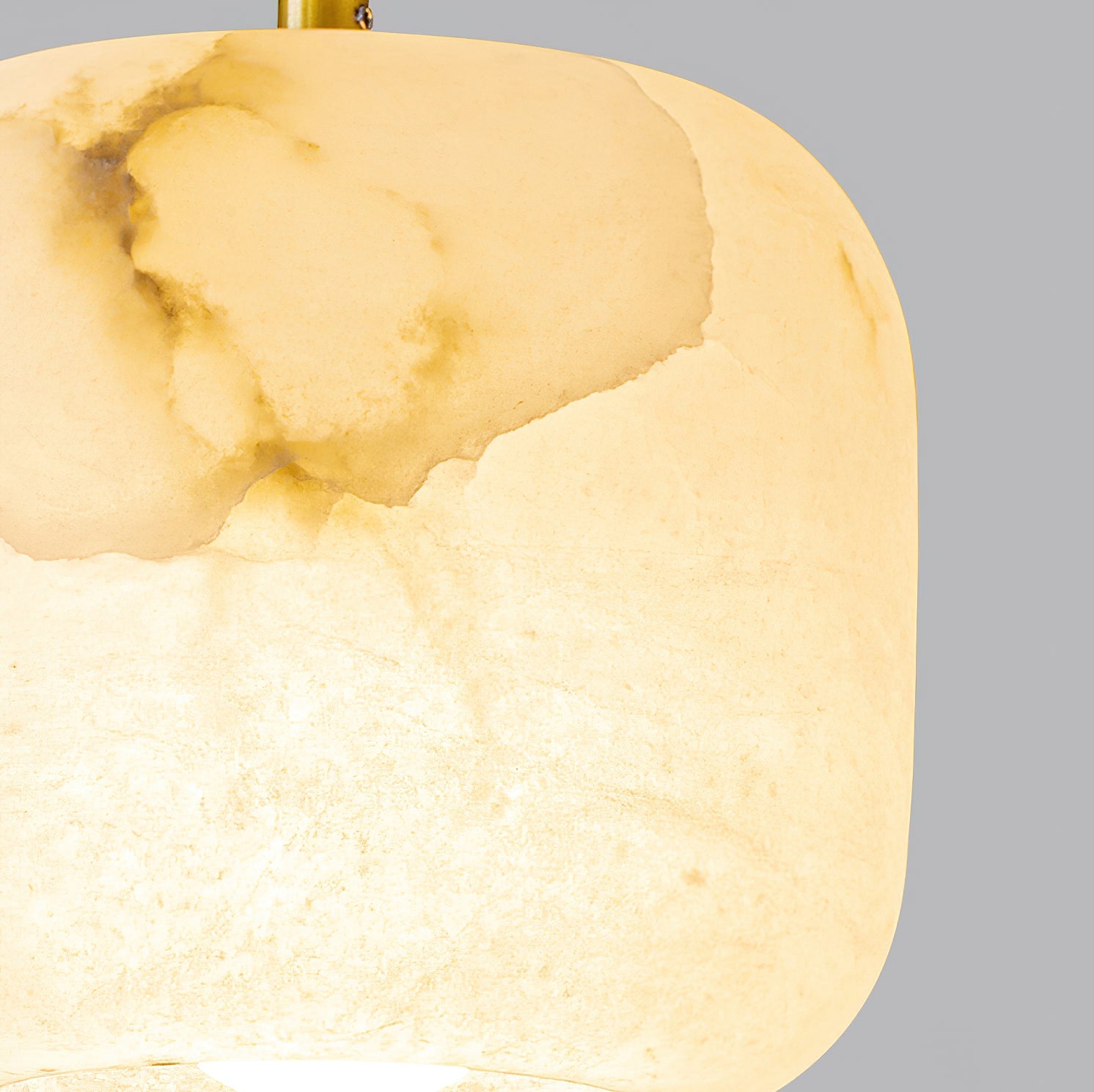 Ember Oak & Co. Alabaster Bedside Pendant Light