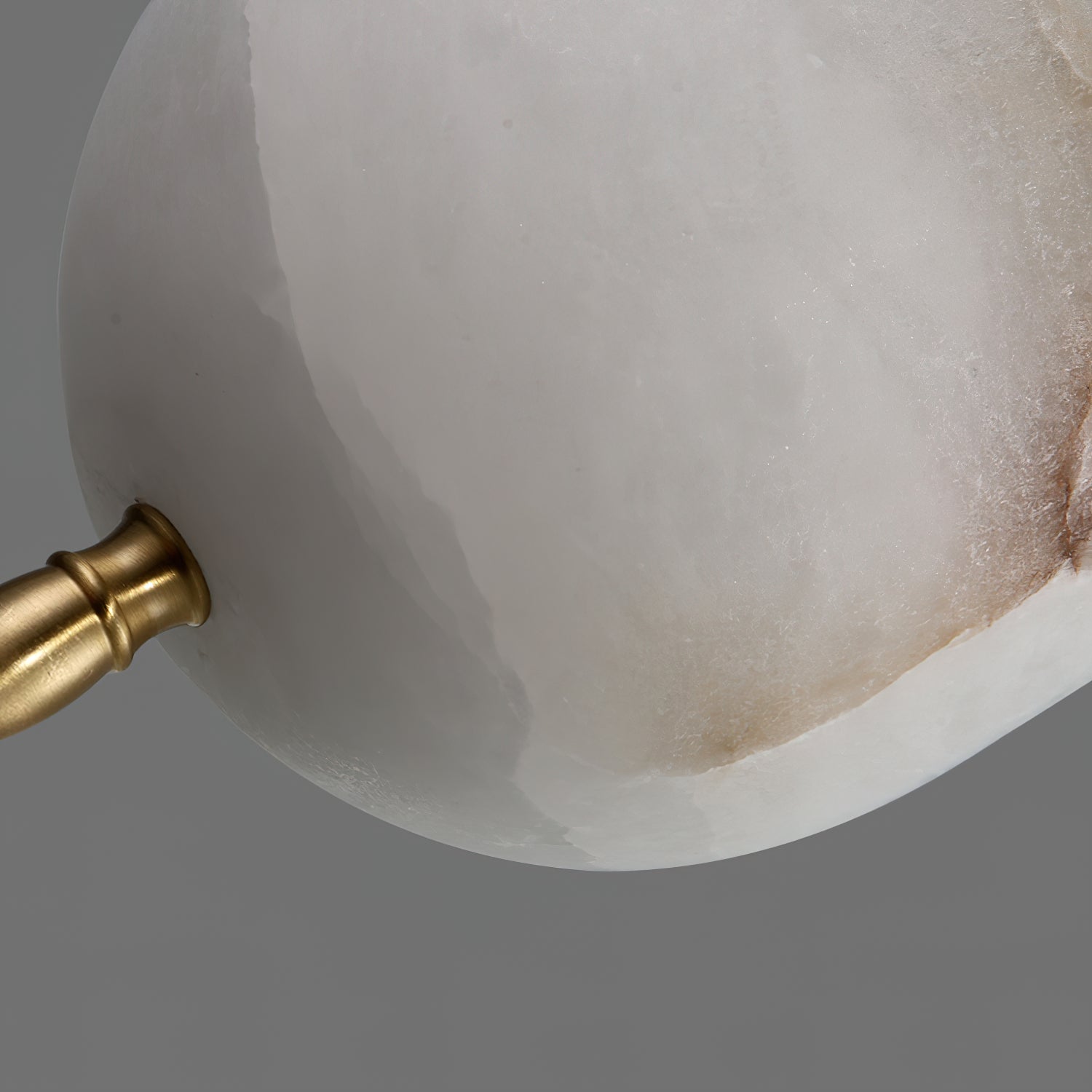 Ember Oak & Co. Alabaster Bolus Pendant Light