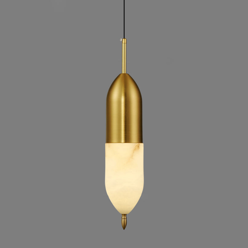 Ember Oak & Co. Alabaster Bolus Pendant Light
