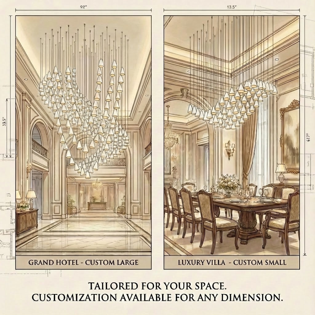 Ember Oak & Co. 21 Thin Porcelain Pendant Lamp — Dimmable LED