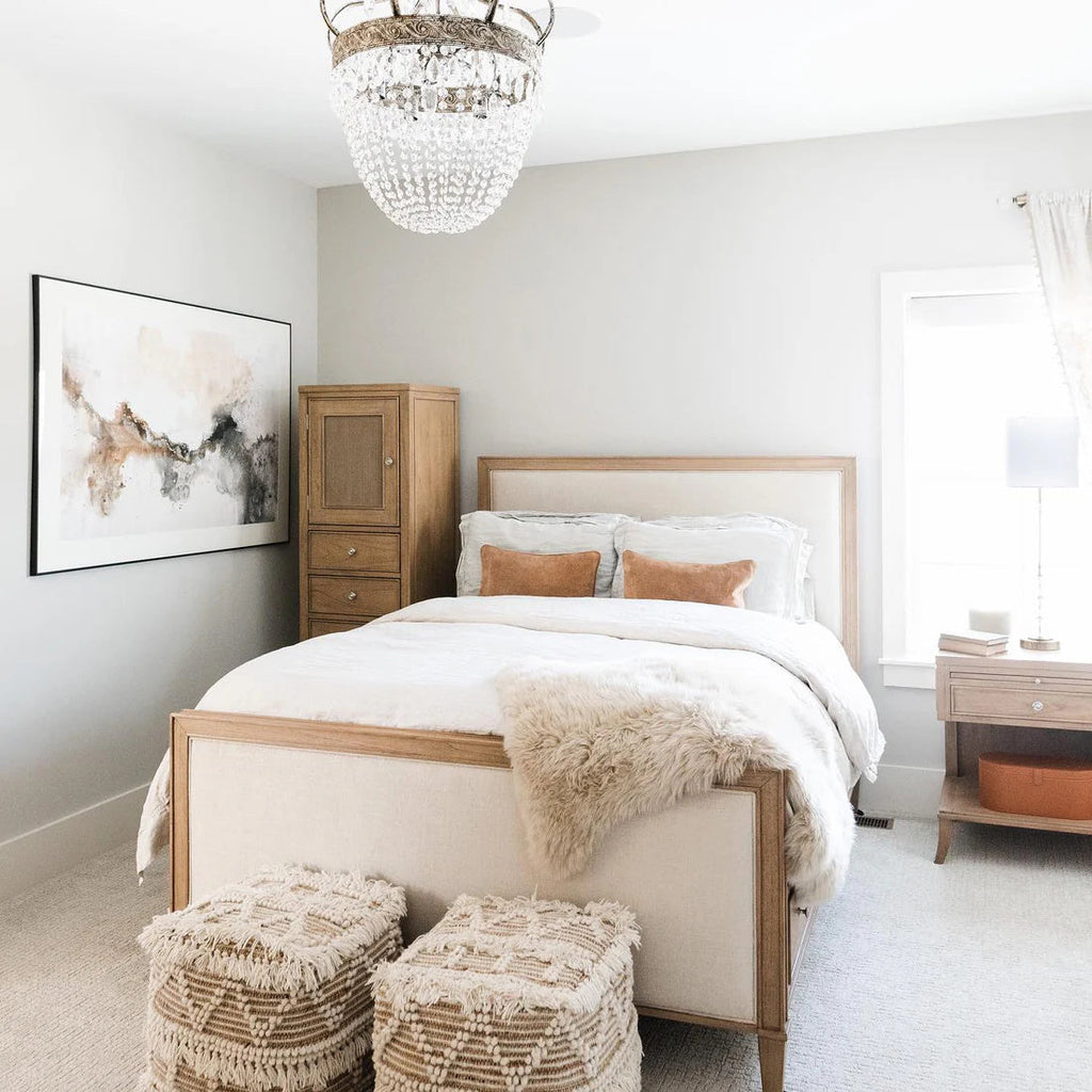 Ember Oak & Co. Abella Crystal Teardrop LED Chandelier