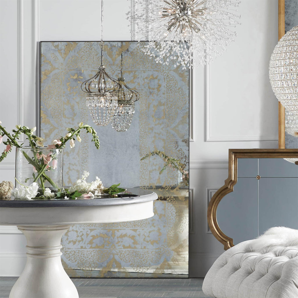 Ember Oak & Co. Abella Crystal Teardrop LED Chandelier